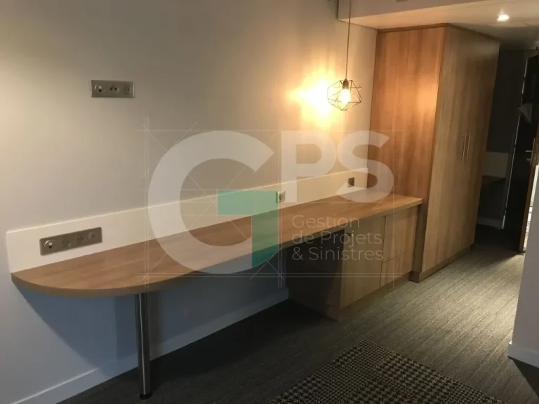 Expert Sinistre à CHAMPAGNE SUR SEINE (77430) - GPS Batiment - Hôtel 4* en site occupé - Travaux