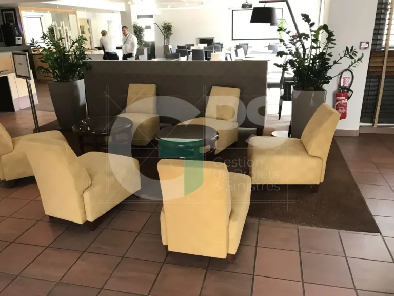 Expert Sinistre à CHAMPAGNE SUR SEINE (77430) - GPS Batiment - Hôtel 4* en site occupé - Accueil/Restaurant existants