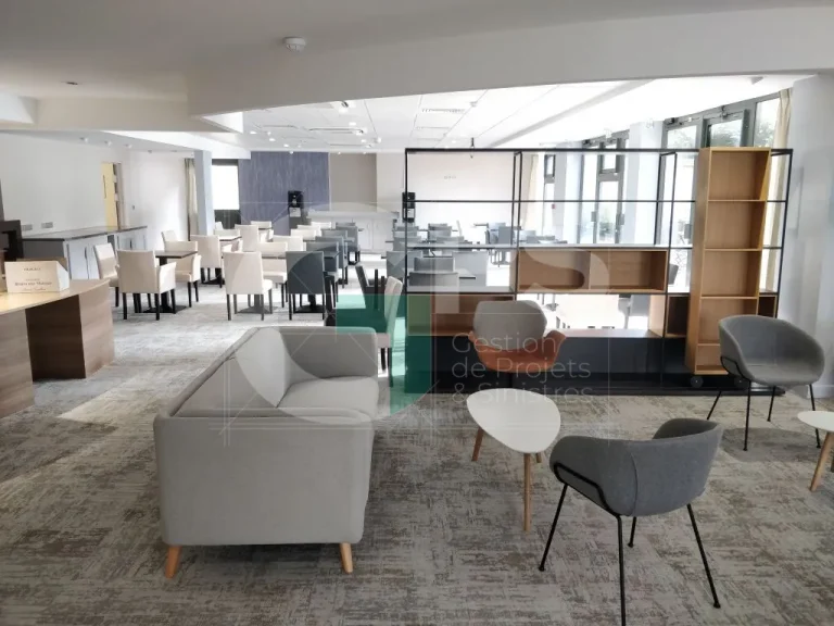 Expert Sinistre à CHAMPAGNE SUR SEINE (77430) - GPS Batiment - Hôtel 4* en site occupé - Accueil/Restaurant rénovés