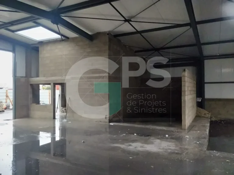 Expert Sinistre à CHAMPAGNE SUR SEINE (77430) - GPS Batiment - Local industriel - Maçonneries