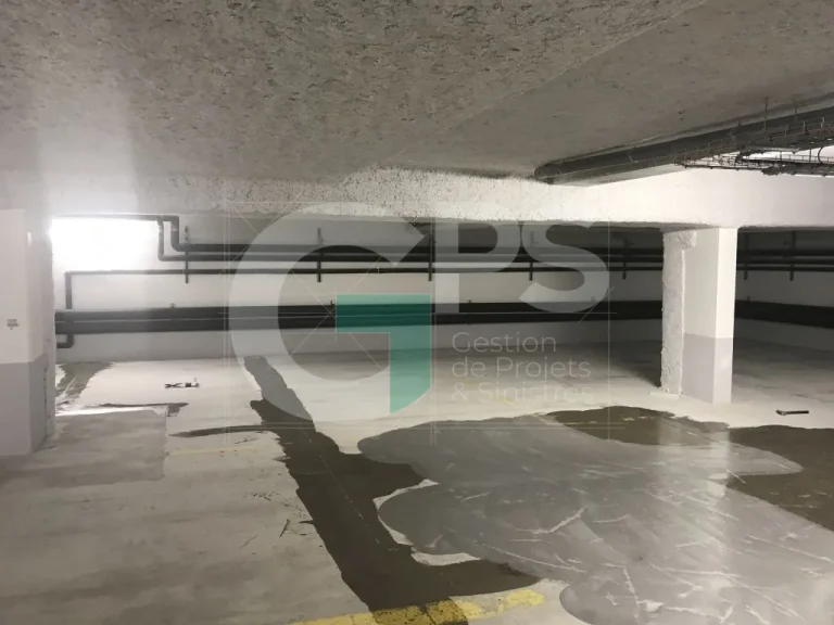 Expert Sinistre à CHAMPAGNE SUR SEINE (77430) - GPS Batiment - Parking souterrain - Mise en résine des sols