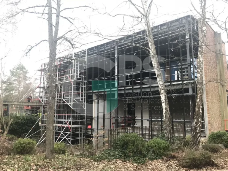 Expert Sinistre à CHAMPAGNE SUR SEINE (77430) - GPS Batiment - Centre Euro-Asie - Façades murs rideaux
